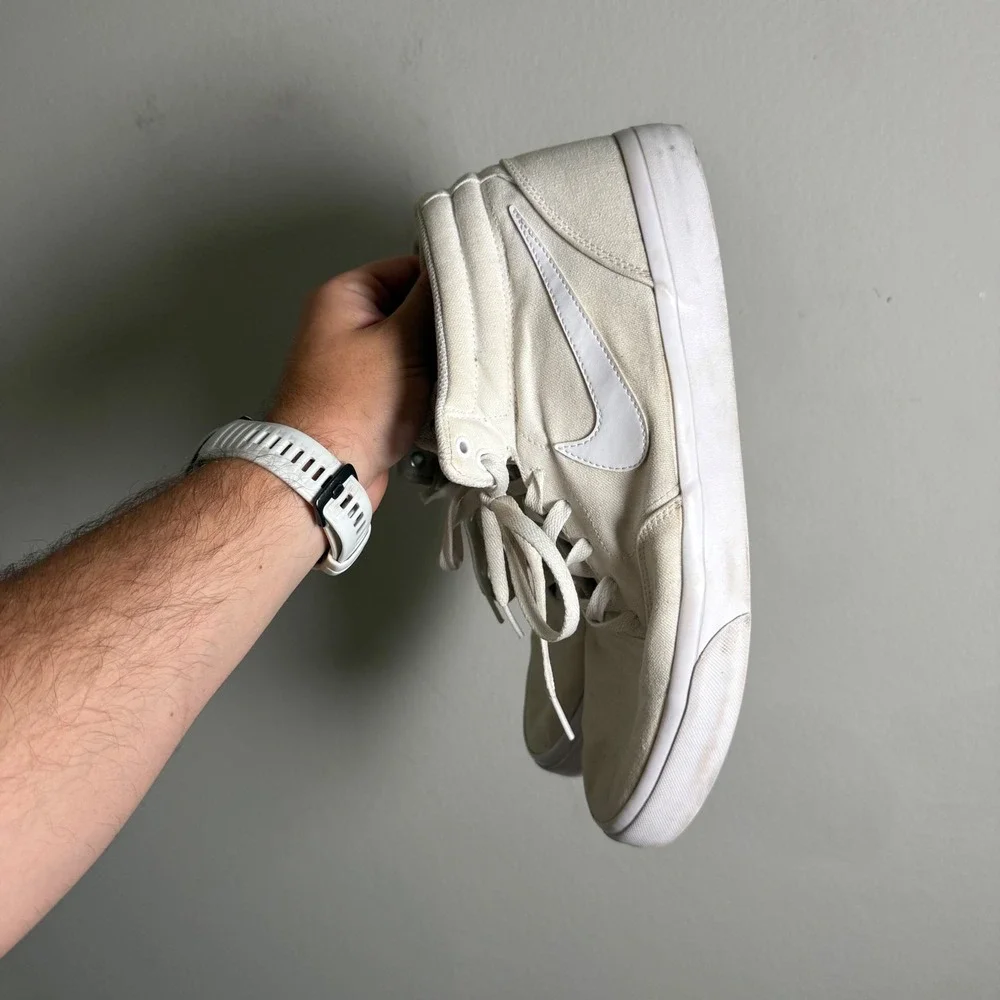 Nike SB Charge Mid Mens Skate Shoes Sail White CN5264-100 Size 13